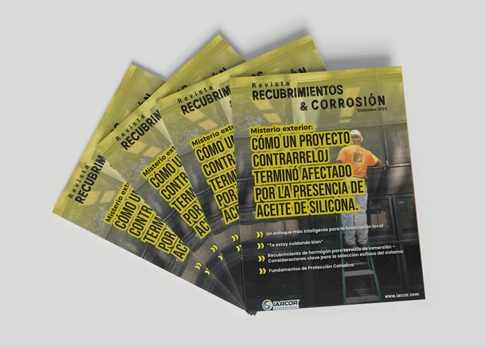 Portada de Recubrimientos y Corrosión, Diciembre 2025
