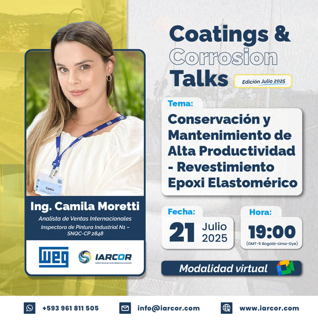 Imagen de la publicación original: Conservación y mantenimiento de alta productividad – revestimiento epoxi elastomérico