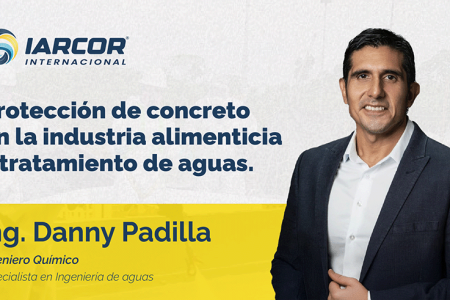 Protección de concreto en la industria alimenticia y tratamiento de aguas.