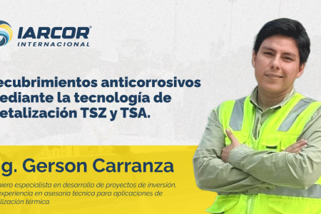 Recubrimientos anticorrosivos mediante la tecnología de metalización TSZ y TSA.