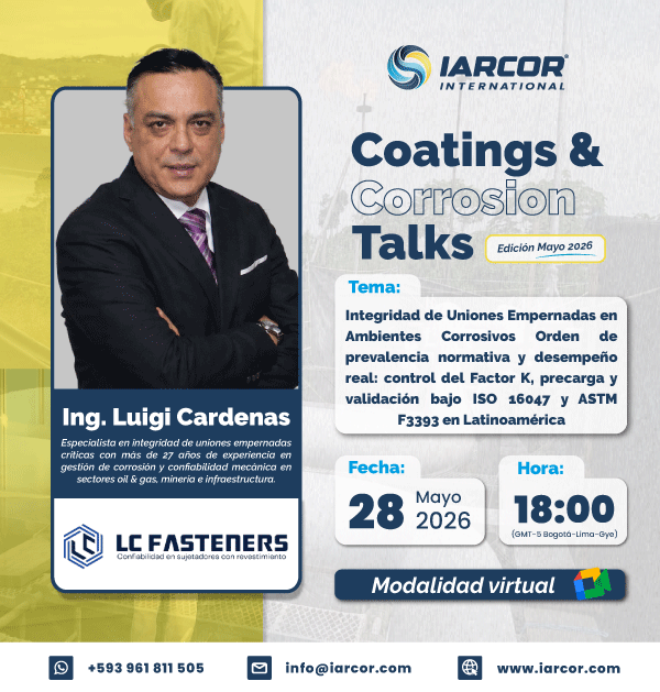 Imagen de la publicación original: Integridad de Uniones Empernadas en Ambientes Corrosivos Orden de prevalencia normativa y desempeño real: control del Factor K, precarga y validación bajo ISO 16047 y ASTM F3393 en Latinoamérica