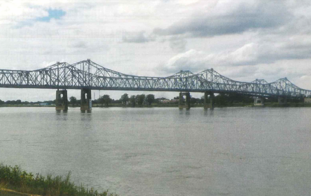 Ilustración del artículo: Pintando el Puente Natchez - Vidalia en Dirección Oeste